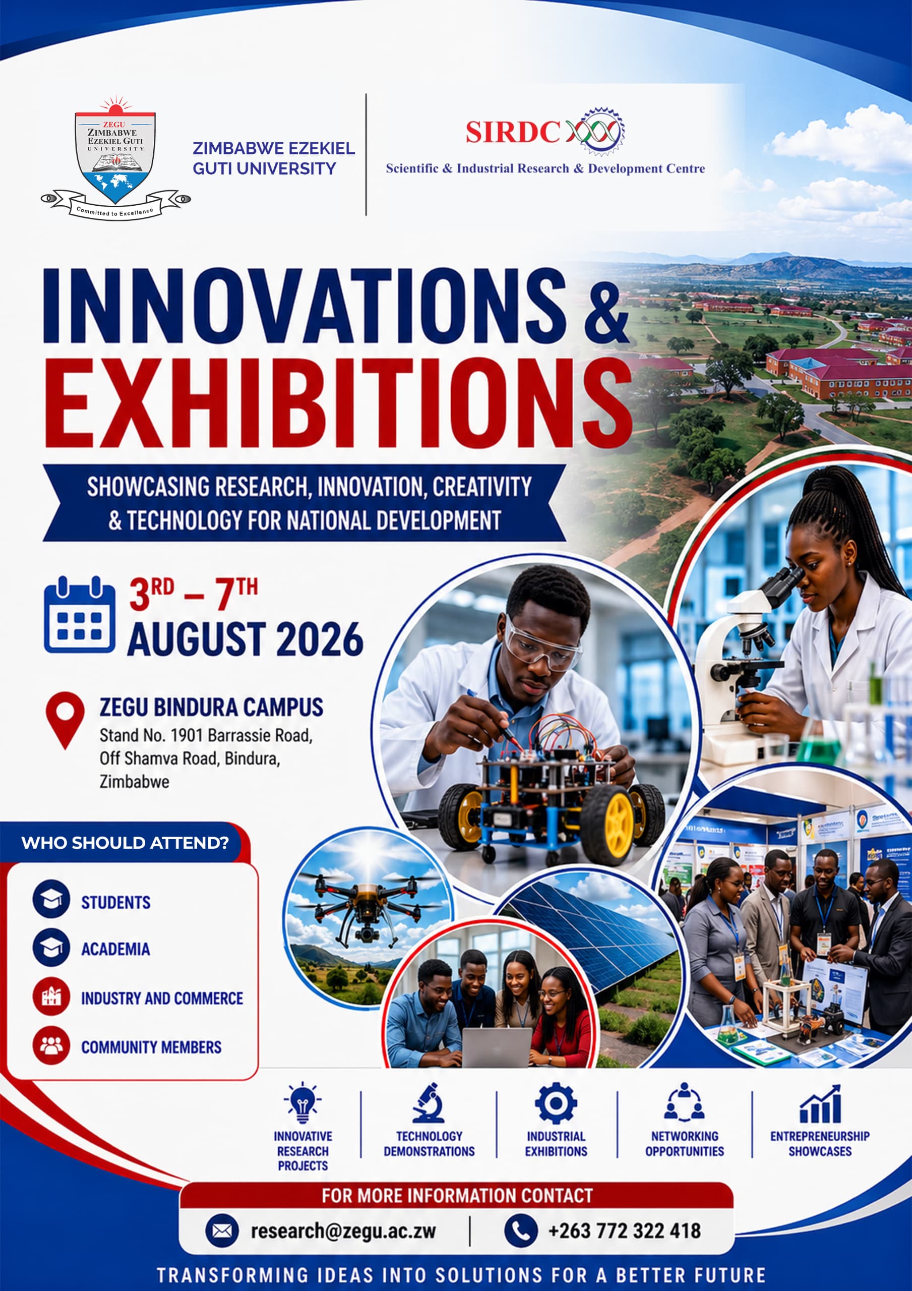Innovations and Exhibitions